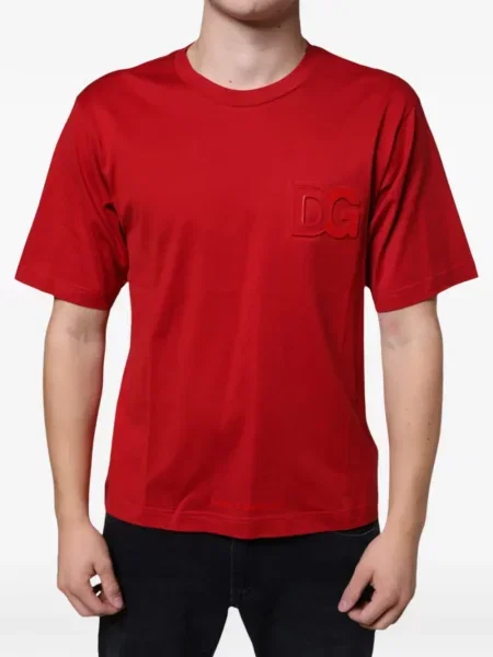 Tricou Dolce & Gabbana cu autograf roșu