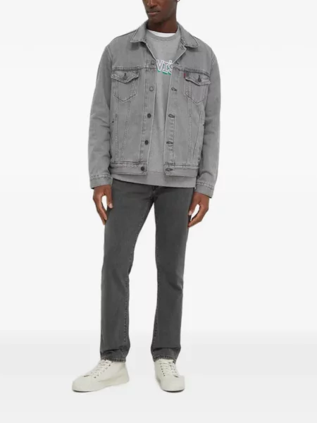Scurt reversibil tricou Levi's® cu imagine negru