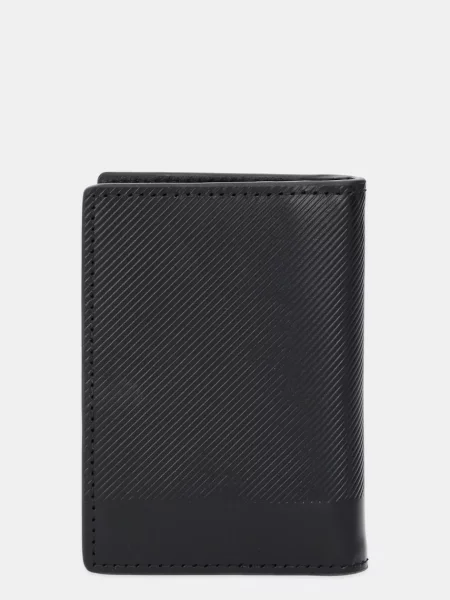 Kožená peňaženka Tommy Hilfiger čierna