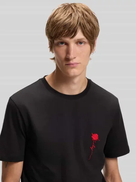 HUGO T-shirt Diflow czarna