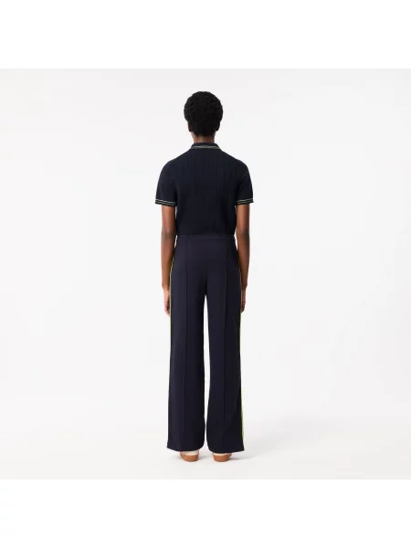 Lacoste Spodnie Dresowe French Made Paris granatowe
