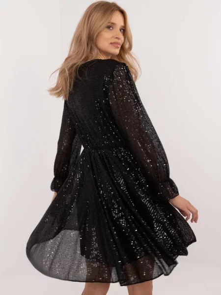 Koktel haljina Italy Moda crna