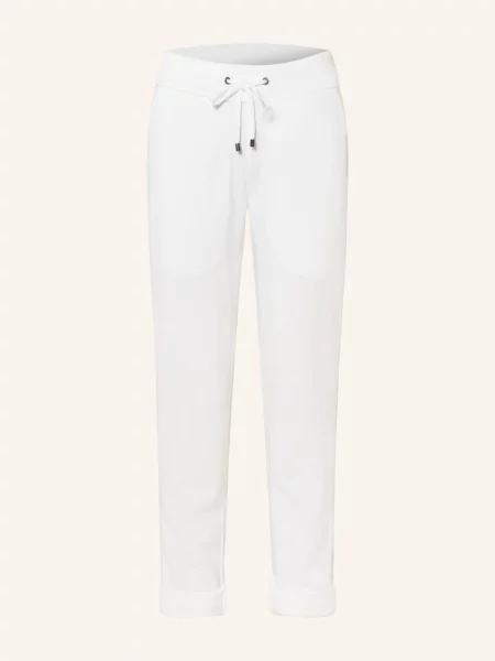 Juvia Spodnie Dresowe Ctahy weiss białe
