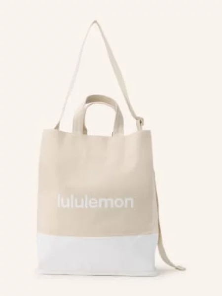 Shopper kabelka Lululemon bílá