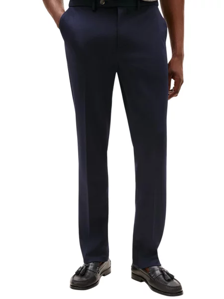 Pantaloni Tommy Hilfiger negru