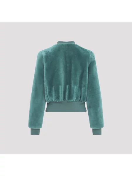 Kurtka bomber Alexander Mcqueen zielony