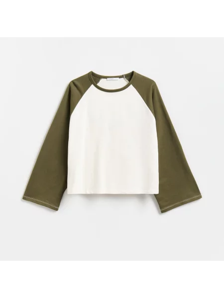 Reserved LADIES` JOGGING TOP szürkészöld