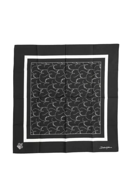 Šál Dolce & Gabbana černý
