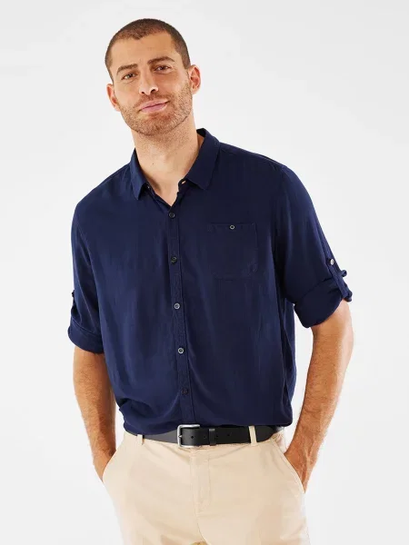 Рубашка Mexx синяя