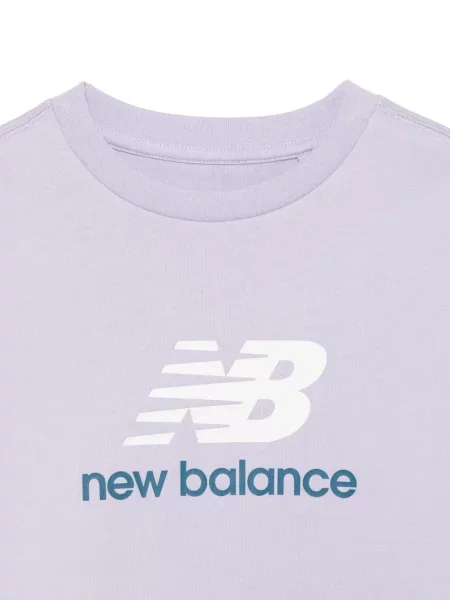 Koszulka dziecięca New Balance fioletowa