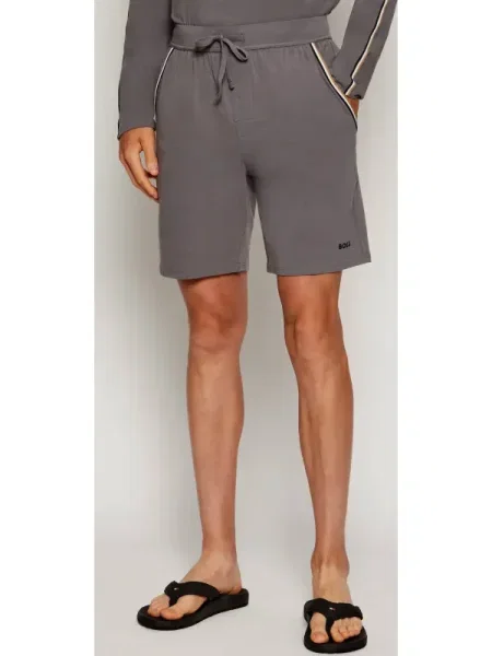 BOSS BLACK Pantaloni scurți de pijama Unique negru