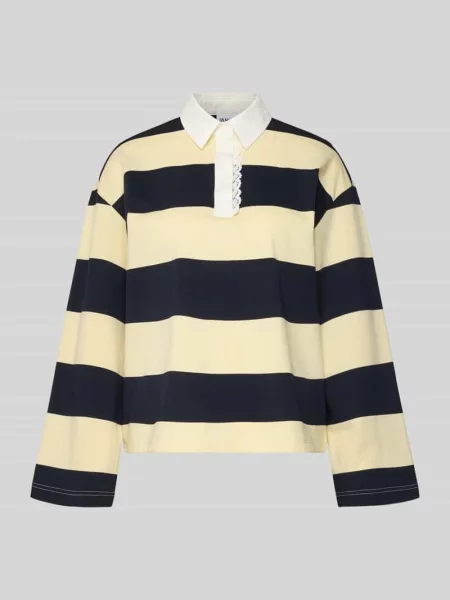 Bluzka z długim rękawem z kołnierzykiem polo Jake*s Studio Woman