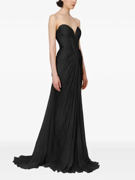 Rochie maxi Iris Serban de costum negru