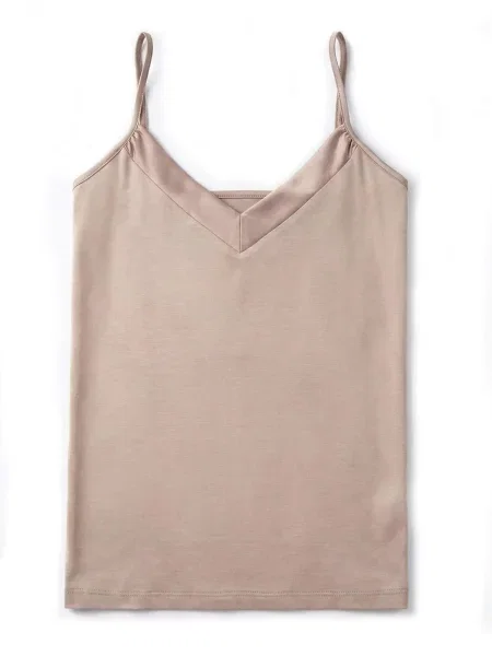 ÖTS Top Tanktops & Camis' bež