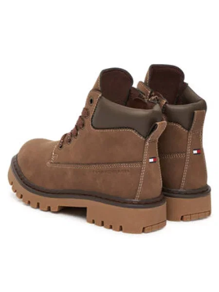Pohodni čevlji Tommy Hilfiger S rjava