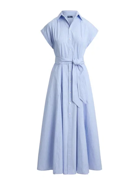 Polo Ralph Lauren Rochie tip bluză deschis / alb albastru