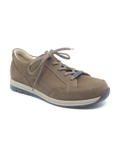 Sneakersy Finn Comfort skórzane brązowe