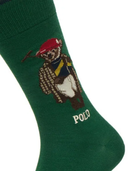 Hosszú zoknik Polo Ralph Lauren zöld
