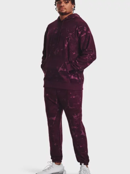 Махрові джогери Under Armour бордові