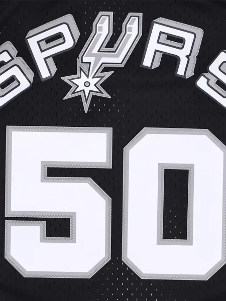 Cămașă Mitchell & Ness din jerseu negru