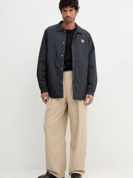 Штани з вовною Kenzo фасон chinos бежевий
