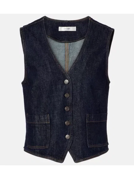Vestă denim Frame albastru