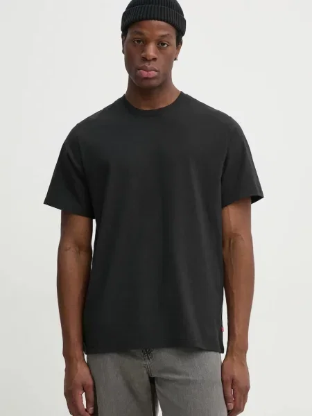 Tričko Levi's THE ESSENTIAL TEE černá