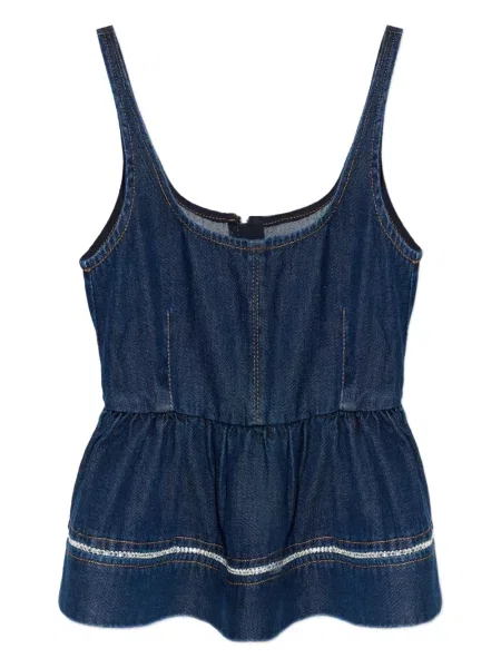 Cu peplum top Munthe albastru