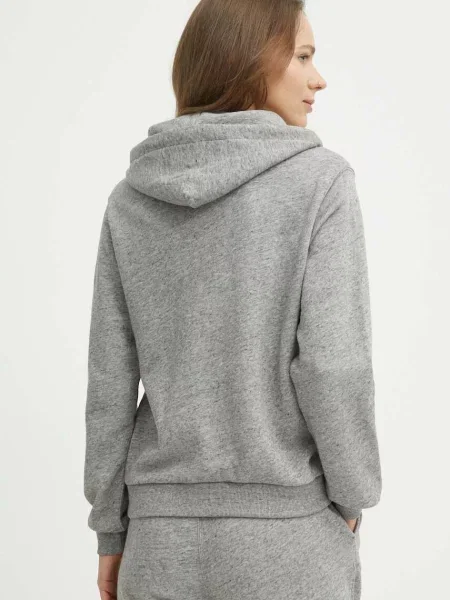 Mikina Polo Ralph Lauren s kapucí melanžová šedá