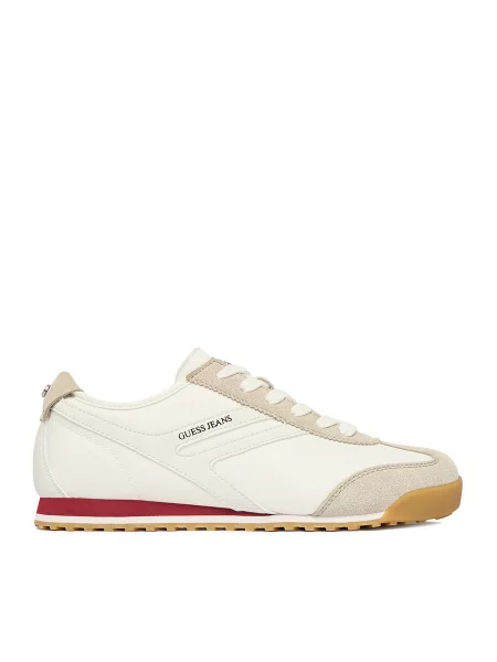 Sneakers Guess Jeans alb