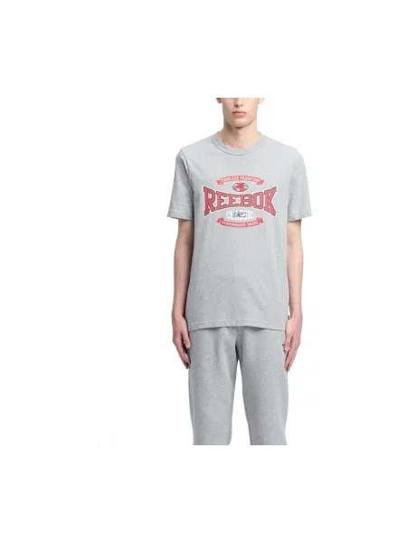 Tričko Reebok Sport sivá