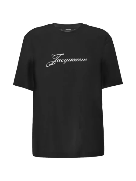 Tricou Jacquemus cu imagine negru