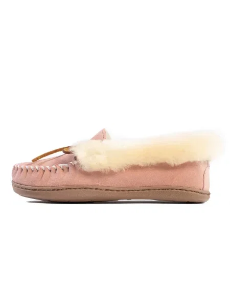 Minnetonka Mocasini Alpine deschis / șampanie bej