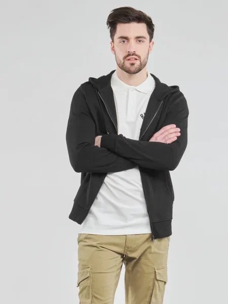 JACK & JONES Tréning dzseki fekete