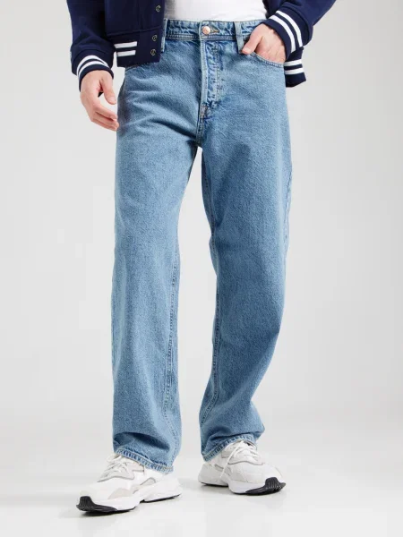 JACK & JONES Jeans JJIEDDIE JJORIGINAL denim albastru