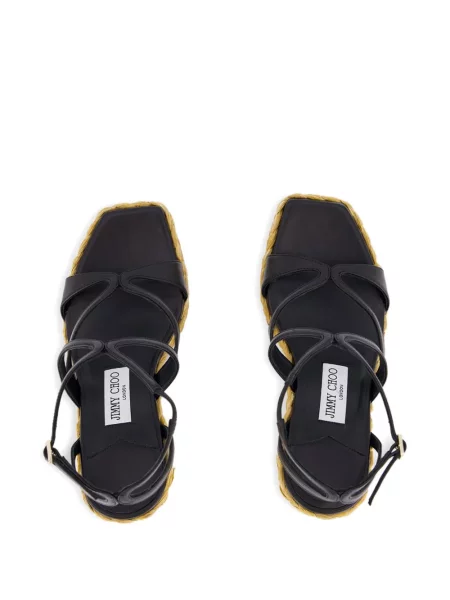 Sandale Jimmy Choo cu pană negru