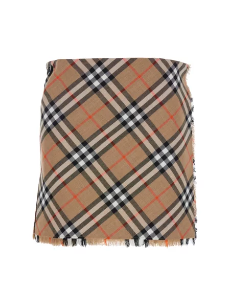 Spódnica mini Burberry beżowa
