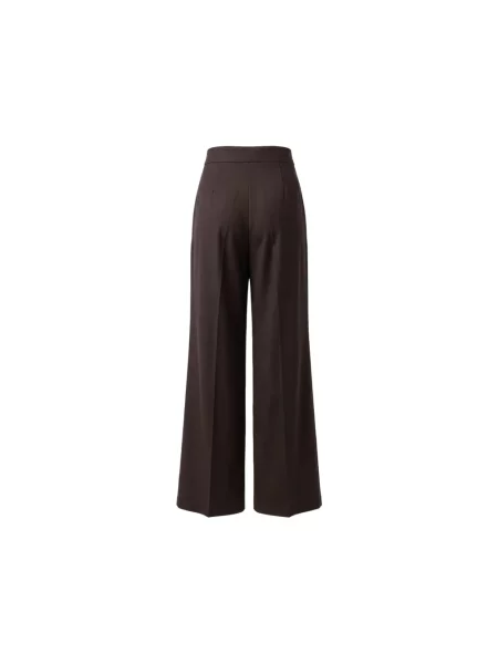 Spodnie Max Mara brązowe