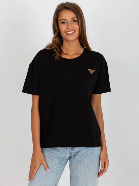 Bluză Fashionhunters negru