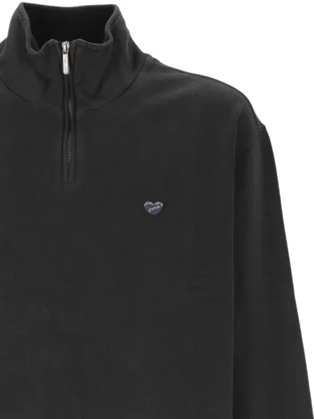 Hanorac cu fermoar Maison Labiche cu autograf gri