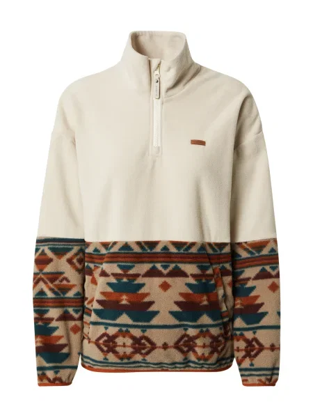 Iriedaily Pulover verde petrol / maro / maro ruginiu / deschis / nisipiu bej