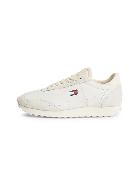 Tommy Jeans Rövid szárú sportcipők ekrü