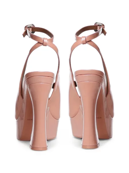 Sandale Kurt Geiger London cu platformă cu cataramă roz