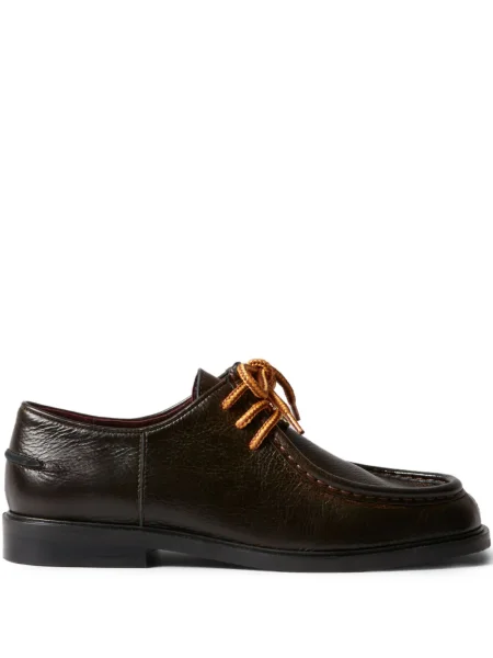 Pantofi derby Claudie Pierlot din piele maro