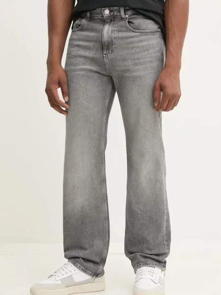 Дънки Tommy Jeans сиво