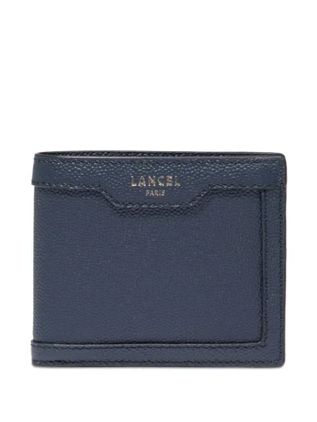 Portofel Lancel din piele albastru