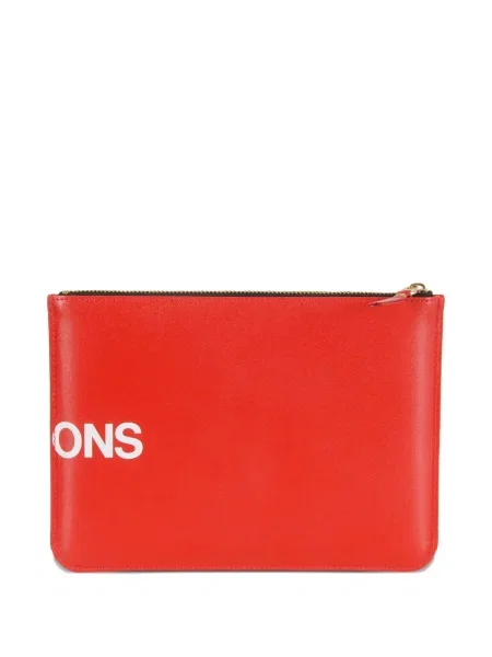 Geantă Comme Des Garçons Wallet cu autograf roșu
