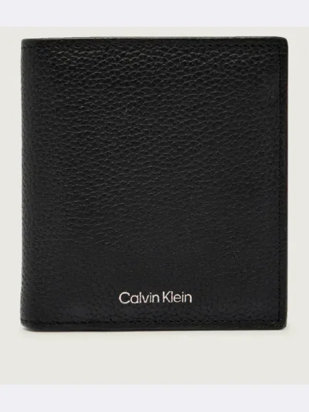 Calvin Klein Bőr pénztárca fekete