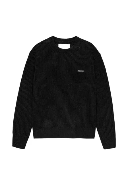 Pulover New Amsterdam cu autograf negru