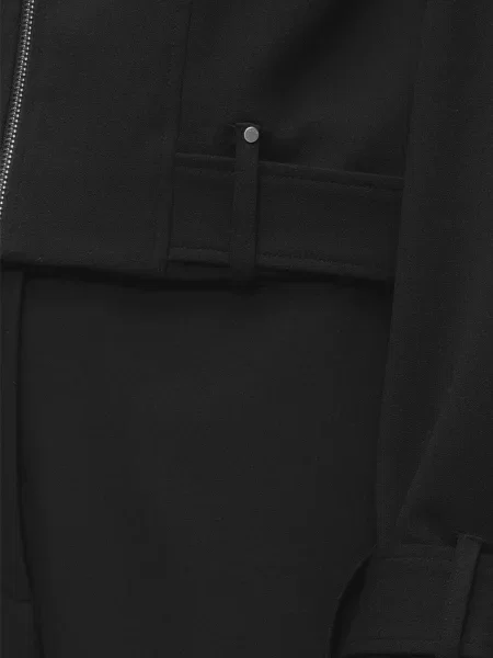 GUESS Prechodná bunda CLAUDIE' čierna